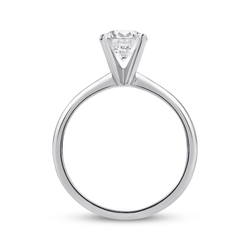 Main Image 2 of Now + Forever Lab-Grown Diamonds Round-Cut Solitaire Engagement Ring 1-1/4 ct tw 14K White Gold (I/SI2)