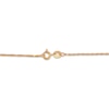 Thumbnail Image 3 of Twist Box Chain 1.1mm Solid 14K Rose Gold 18&quot;