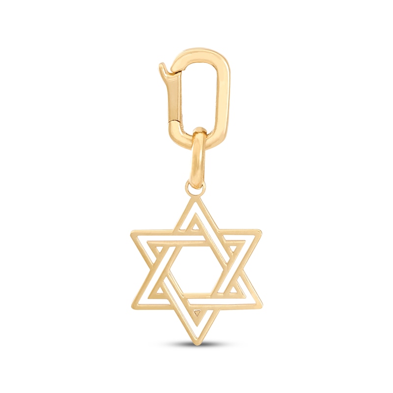 Main Image 1 of Charmed Memories Star of David Charm 10K Yellow Gold