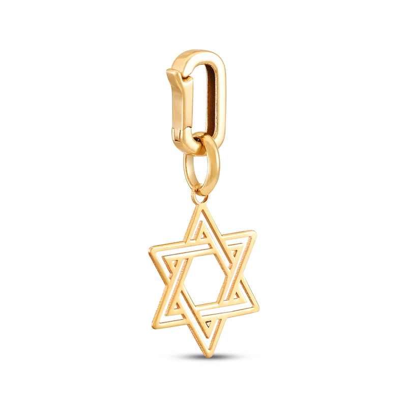 Main Image 2 of Charmed Memories Star of David Charm 10K Yellow Gold