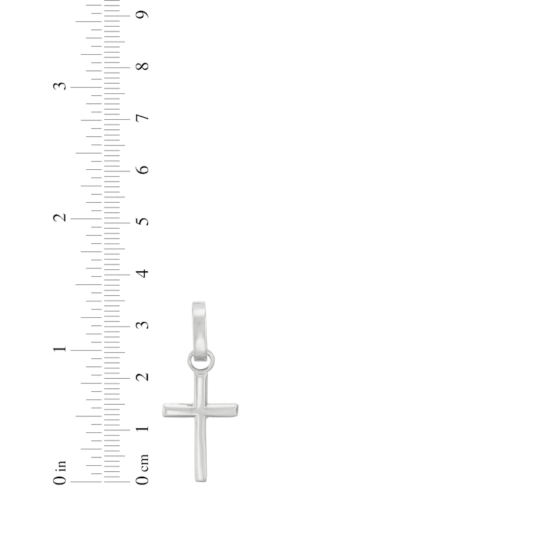 Main Image 5 of Charmed Memories Cross Charm Sterling Silver