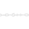 Thumbnail Image 3 of Charmed Memories Paperclip Chain Bracelet 4.3mm Solid Sterling Silver 7.5&quot;