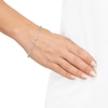 Thumbnail Image 4 of Charmed Memories Paperclip Chain Bracelet 4.3mm Solid Sterling Silver 7.5&quot;