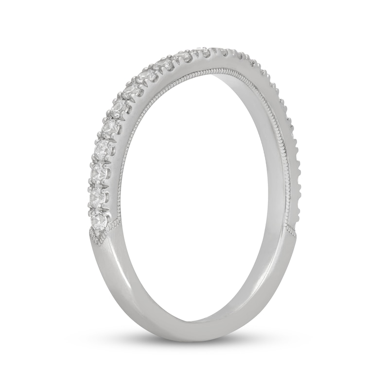 Main Image 8 of Neil Lane Diamond Contour Wedding Band 1/3 ct tw 14K White Gold