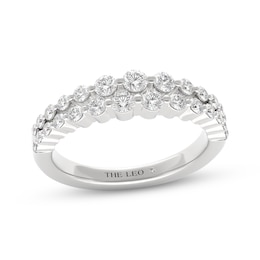 THE LEO Diamond Anniversary Ring 3/4 ct tw 14K White Gold