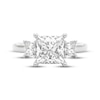 Thumbnail Image 3 of THE LEO Legacy Lab-Grown Diamond Princess-Cut Three-Stone Engagement Ring 2-1/2 ct tw 14K White Gold