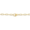 Thumbnail Image 4 of STUDIO BY KAY Diamond Textured Heart Necklace 1/10 ct tw 24K Yellow Gold Vermeil Sterling Silver 20&quot;