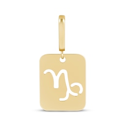 Charmed Memories Zodiac Capricorn Cutout Charm 10K Yellow Gold
