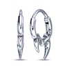 Thumbnail Image 1 of Men's Claw Hoop Earrings Stainless Steel
