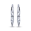 Thumbnail Image 2 of Men's Claw Hoop Earrings Stainless Steel