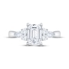Thumbnail Image 3 of Now + Forever Lab-Grown Diamonds Emerald-Cut Engagement Ring 1-7/8 ct tw 14K White Gold