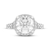 Thumbnail Image 3 of THE LEO Legacy Lab-Grown Diamond Round-Cut Halo Engagement Ring 3-3/4 ct tw 14K White Gold