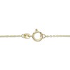Thumbnail Image 3 of Open Heart Dangle Station Necklace 10K Yellow Gold 18"