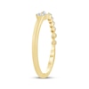 Thumbnail Image 2 of Diamond Dainty Deconstructed Fashion Ring 1/6 ct tw 10K Yellow Gold