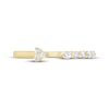 Thumbnail Image 3 of Diamond Dainty Deconstructed Fashion Ring 1/6 ct tw 10K Yellow Gold