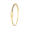 Thumbnail Image 2 of Le Vian Desert Diamonds Chocolate Ombré Bangle Bracelet 2 ct tw 14K Honey Gold 6.75"