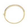 Thumbnail Image 3 of Le Vian Desert Diamonds Chocolate Ombré Bangle Bracelet 2 ct tw 14K Honey Gold 6.75"
