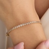 Thumbnail Image 4 of Le Vian Desert Diamonds Chocolate Ombré Bangle Bracelet 2 ct tw 14K Honey Gold 6.75"