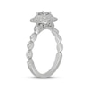 Thumbnail Image 2 of Neil Lane Princess-Cut Diamond Double Halo Engagement Ring 5/8 ct tw 14K White Gold