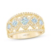 Thumbnail Image 0 of THE LEO First Light Diamond Princess-Cut Anniversary Band 1-1/2 ct tw 14K Yellow Gold