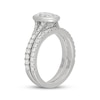 Thumbnail Image 2 of Neil Lane Artistry Oval-Cut Lab-Grown Diamond Bridal Set 1-3/4 ct tw 14K White Gold