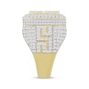 Thumbnail Image 2 of Men's Diamond Greek Key Ring 3-1/4 ct tw 10K Yellow Gold