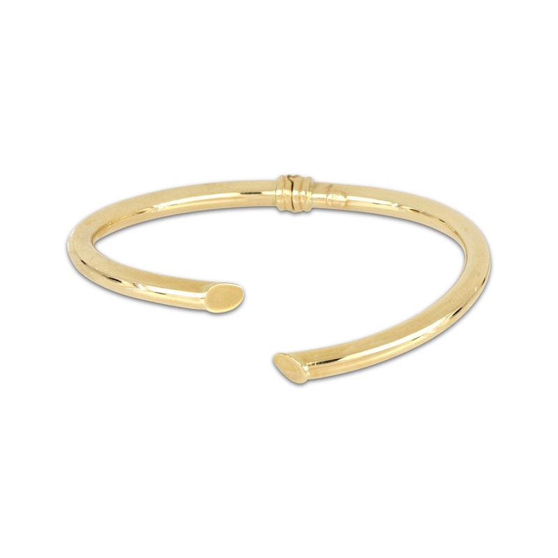 Bypass Cuff Bracelet 10K Yellow Gold