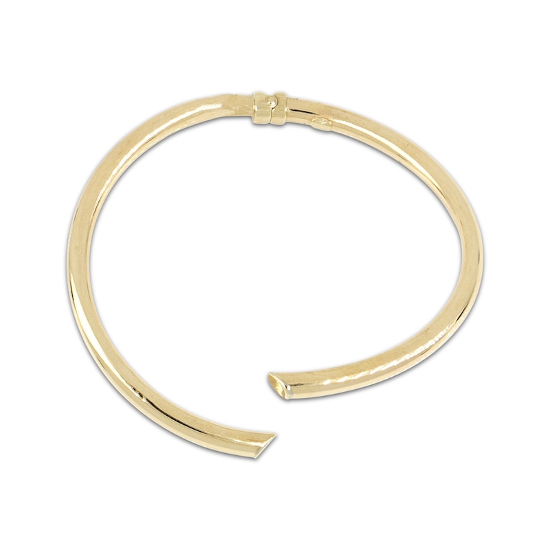 Bypass Cuff Bracelet 10K Yellow Gold