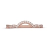Thumbnail Image 9 of Neil Lane Artistry Lab-Grown Diamond Contour Wedding Band 1/6 ct tw 14K Rose Gold