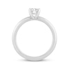 Thumbnail Image 3 of Now + Forever Lab-Grown Diamonds Oval-Cut Solitaire Engagement Ring 3/4 ct tw 14K White Gold (F/SI2)