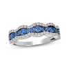 Thumbnail Image 1 of Le Vian Sapphire Waterfall Ring 1/3 ct tw Diamonds 14K Vanilla Gold