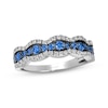 Thumbnail Image 0 of Le Vian Sapphire Waterfall Ring 1/3 ct tw Diamonds 14K Vanilla Gold