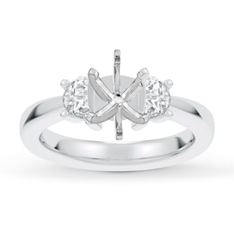 Now + Forever Lab-Grown Diamonds Engagement Ring Setting 3/8 ct tw 14K White Gold