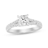Thumbnail Image 0 of Linked Always Princess-Cut Diamond Split Shank Engagement Ring 1-1/2 ct tw 14K White Gold