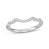 Thumbnail Image 7 of Neil Lane Diamond Contour Wedding Band 1/5 ct tw 14K White Gold