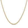 Thumbnail Image 1 of Foxtail Chain Necklace 4mm Yellow Ion-Plated Solid Stainless Steel 22&quot;
