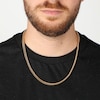 Thumbnail Image 4 of Foxtail Chain Necklace 4mm Yellow Ion-Plated Solid Stainless Steel 22&quot;