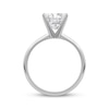 Thumbnail Image 2 of Lab-Grown Diamonds Princess-Cut Solitaire Engagement Ring 2-1/4 ct tw 14K White Gold (I/SI2)