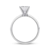 Thumbnail Image 2 of Now + Forever Lab-Grown Diamonds Princess-Cut Solitaire Engagement Ring 1-1/4 ct tw 14K White Gold (I/SI2)