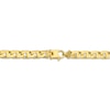 Thumbnail Image 3 of Mariner Chain Necklace 5mm Semi-Solid 10K Yellow Gold 22&quot;