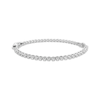 Thumbnail Image 1 of Diamond Adjustable Line Tennis Bracelet 1/2 ct tw Sterling Silver 6.25&quot; to 8.50&quot;