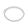 Thumbnail Image 2 of Diamond Adjustable Line Tennis Bracelet 1/2 ct tw Sterling Silver 6.25&quot; to 8.50&quot;