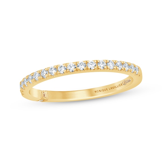Kay Monique Lhuillier Bliss Diamond Anniversary Band 1/4 ct tw 14K Yellow Gold