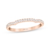 Thumbnail Image 0 of THE LEO First Light Diamond Wedding Band 1/8 ct tw 14K Rose Gold