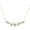 Thumbnail Image 1 of KAY Lab-Grown Diamonds Smile Necklace 1-1/2 ct tw 14K Yellow Gold 18"