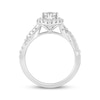 Thumbnail Image 3 of Now + Forever Lab-Grown Diamonds Marquise-Cut Halo Engagement Ring 2-1/4 ct tw 14K White Gold