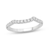 Thumbnail Image 7 of Now + Forever Lab-Grown Diamonds Contour Wedding Band 1/4 ct tw 14K White Gold