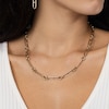 Thumbnail Image 3 of Reaura Mariner Chain Necklace Repurposed Hollow 14K Yellow Gold 18&quot;