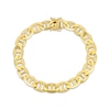Thumbnail Image 1 of Mariner Chain Bracelet 10.1mm Solid 10K Yellow Gold 8.5&quot;