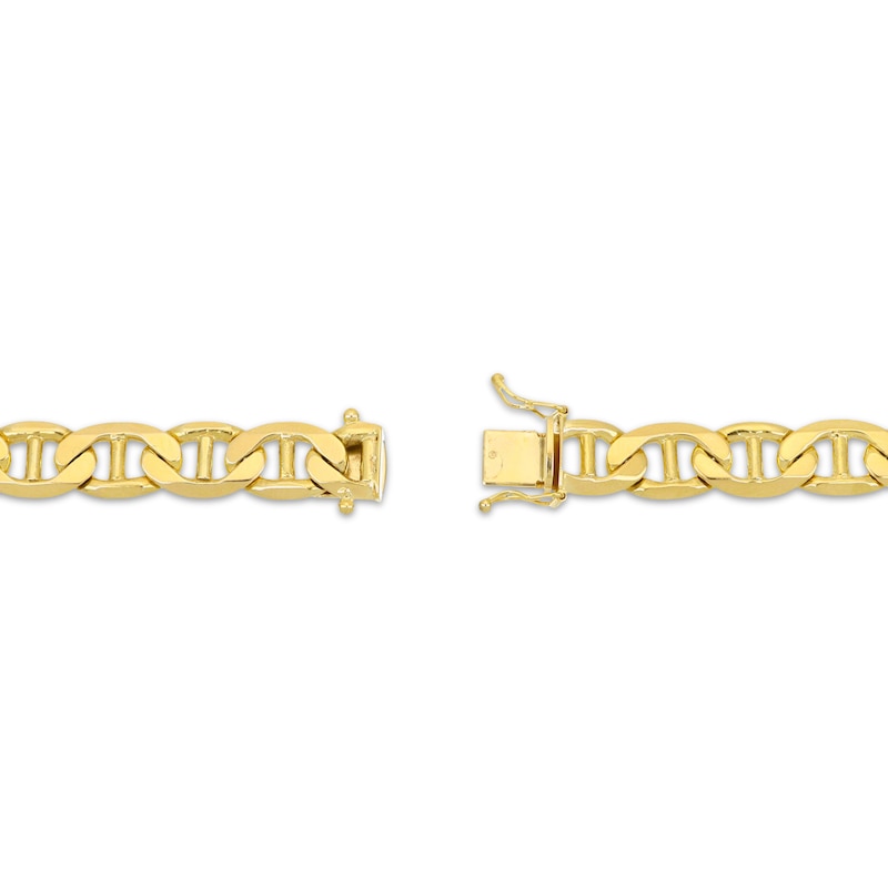 Main Image 3 of Mariner Chain Bracelet 10.1mm Solid 10K Yellow Gold 8.5&quot;